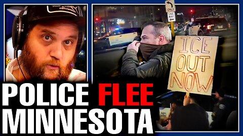 ANTIFA JUST STORMED HOTELS HUNTING ICE IN MINNEAPOLIS! FULL SCALE RIOTS IN TIM WALZ STATE