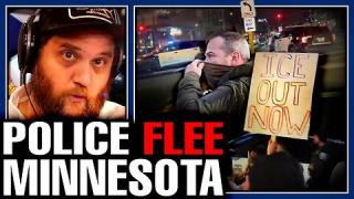 ANTIFA JUST STORMED HOTELS HUNTING ICE IN MINNEAPOLIS! FULL SCALE RIOTS IN TIM WALZ STATE