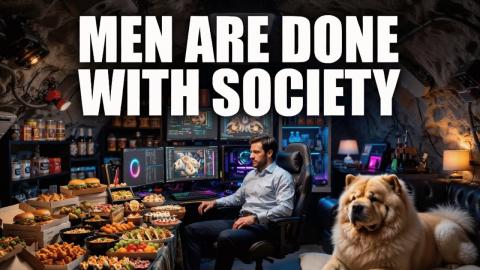 70% of Men Have Completely Dropped Out of Society