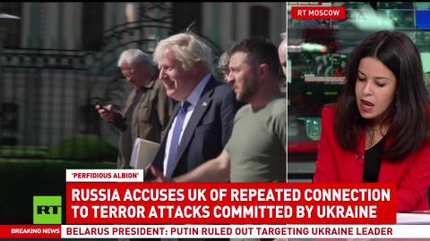 Russia accuses UK of repeated connection to Ukraine's terror attacks