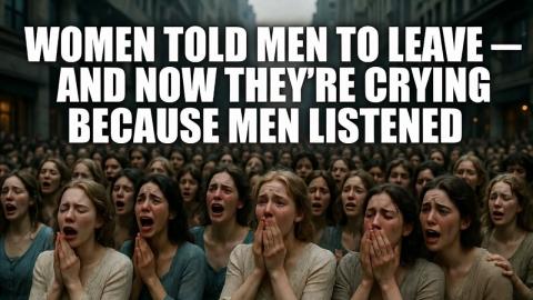 Men Quietly Vanished From Society — And Now Women Can't Survive Without Them