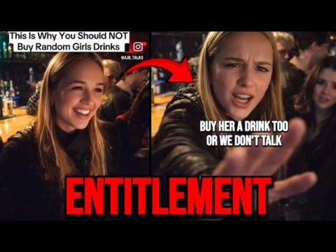 Men REFUSES To Simp For Women Trying To Get Free Drinks