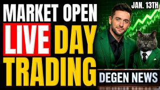 LIVE DAY TRADING: CPI Inflation Report, Options Analysis & Breaking Market News