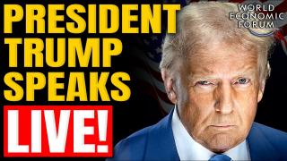 LIVE FROM DAVOS! President Trump Interview