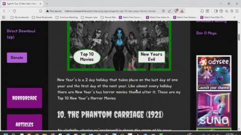 Top 10 New Year's Eve Horror Movies