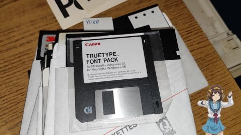 5.25 inch floppies!