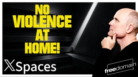 NO VIOLENCE AT HOME! Twitter/X Space