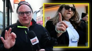 Watch Zelensky's WEF Puppet Master- Chrystia Freeland- Run From Reporters!