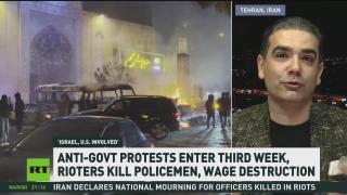 Iran accuses US and Israel of orchestrating deadly unrest