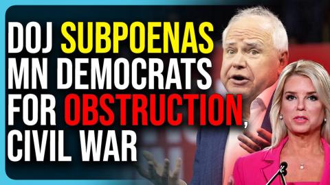 DOJ Subpoenas MN Democrats For Obstruction, Civil War