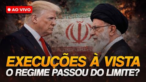 Irã acelera julgamentos e execuções enquanto aiatolá desafia Trump