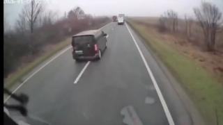 Deadly crash in Romania - a minibus carrying fans of Greek club PAOK collides with a truck