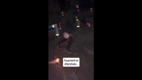 In Europe diversity now throwing fireworks into retirement homes while screaming for "Allah"