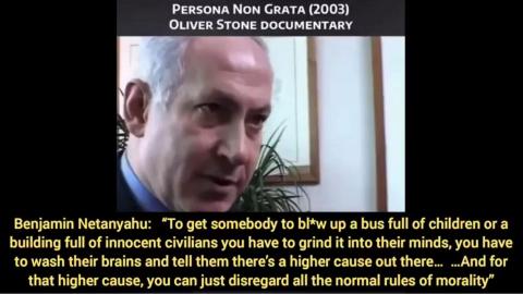 Netanyahu Describes How Mossad Hires Crisis Actors