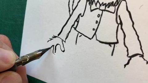 The Story of Dip Pens - The Invention that Transformed Education, Illustration and saved Geese too