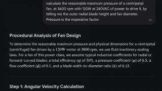 120W - 240V - 3600RPM - Best Fan Pressure - Specification 01.