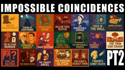 20 Mind Blowing Coincidences That Will Break Your Brain - PART 2