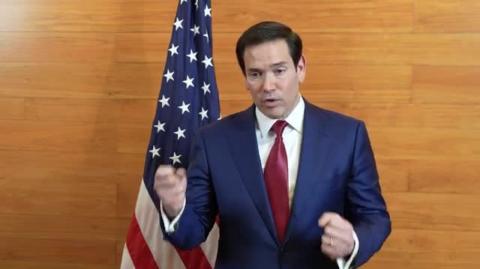 Secretary of State Marco Rubio Remarks to Press from Saint Kitts and Nevis