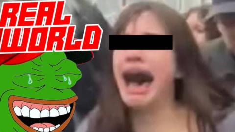 Anti-ICE Student Protestor Begs for Mommy While Getting Arrested