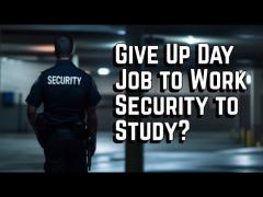 Should I Give Up My Day Job to Work Security to Advance My Entrepreneurship? $100 SUPERCHAT MINIMUM!