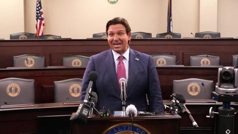 Governor DeSantis Holds Press Conference in Kentucky Supporting a Balanced Budget Amendment