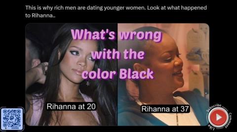 What's wrong with the color Black