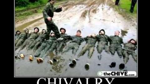 more demands from "equal" women that men protect them