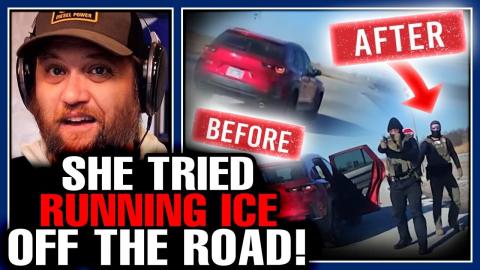 ICE KAREN FINDS OUT! SHE TRIED RAMMING THEM OFF THE ROAD!