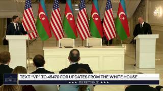 Vice President JD Vance Delivers Remarks with President Ilham Aliyev of Azerbaijan