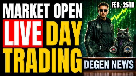 Stocks Skyrocket, State of The Union & Nvidia Earnings || LIVE DAY TRADING w/ MK