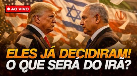 Trump e Netanyahu selam destino do Irã em reunião na Casa Branca (11/02/2026 - PH Vox)