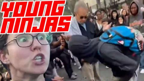 Black Students Walk Out To Protest ICE Then Rob Anti-ICE Protestor