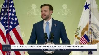 Vice President JD Vance Delivers Remarks at the Critical Minerals Ministerial