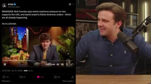 HINKLE NUKES NICK FUENTES ZIOSLOP IRAN RANT