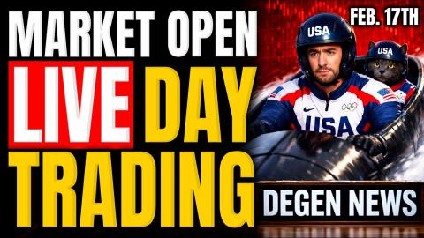 LIVE DAY TRADING: The Return of My Mom's Basement