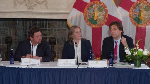 Governor DeSantis Hosts Roundtable on AI Policy at New College of Florida
