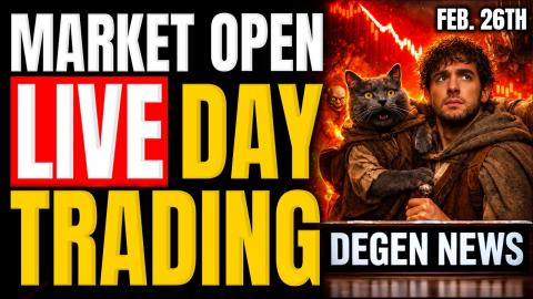 STOCK MARKET OPEN: Nvidia Earnings, Breaking News & Live Day Trading
