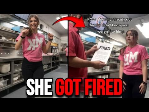 Entitled Woman Gets Fired In SECONDS By Her Boss