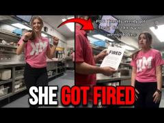 Entitled Woman Gets Fired In SECONDS By Her Boss