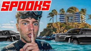Influencer Who Snuck on Epstein Island Now Followed By Black SUVs