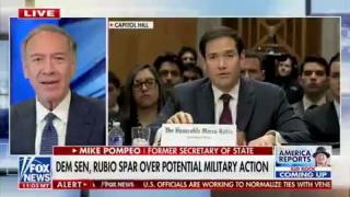 Secretary Rubio has been very clear about what we need to see from Delcy Rodriguez and the military leadership... - Mike Pompeo