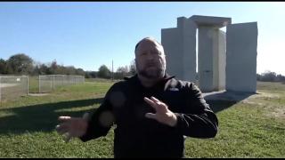 Flashback Report: Alex Jones At The Georgia Guidestones – Birthplace Of The Great Reset