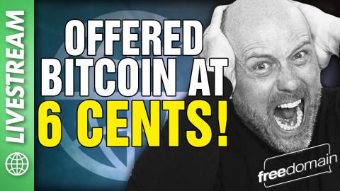 Offered Bitcoin at 6 CENTS! X Space