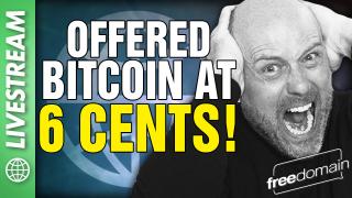 Offered Bitcoin at 6 CENTS! X Space