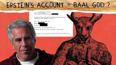 Epstein’s Account name was "Baal" : Ancient God of CHILD SACRIFICE (CONSPIRICY THEORIST VINDICATED)
