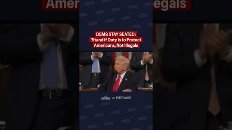 Dems stay seated at SOTU in front of angel families & those injured due to illegal alien crime