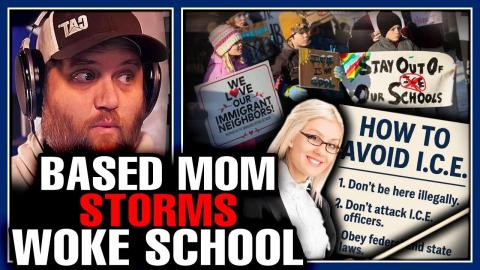 BASED MOM STORMS ANTI-ICE SCHOOL EVENT & DESTROYS KARENS!