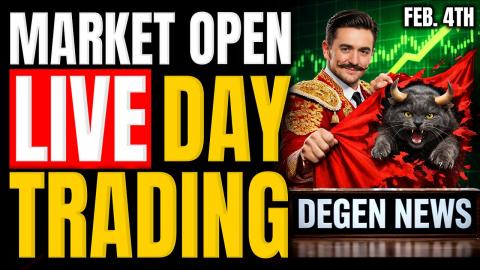 LIVE DAY TRADING: Futures, Options & Breaking Market News!!!
