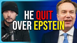 HE QUIT OVER EPSTEIN