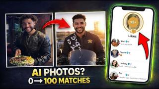 He Got 100 Matches Using AI Photos (Real Results)
